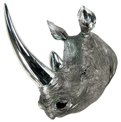 Resin Rhino Head